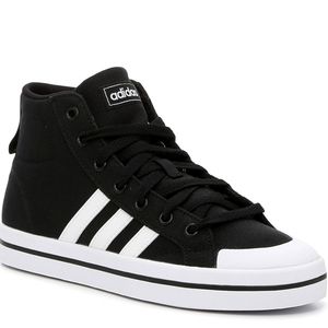 Adidas canvas high tops unisex free socks with purchase men's or women's